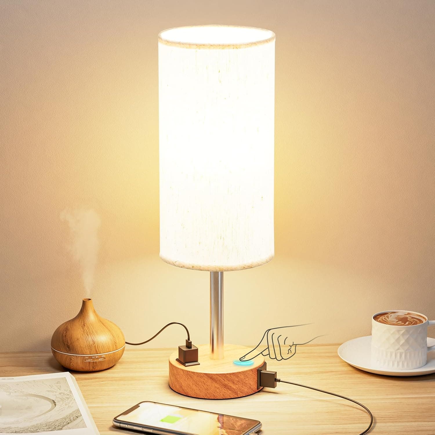 Dimmable Touch Desk/Bedside Lamp