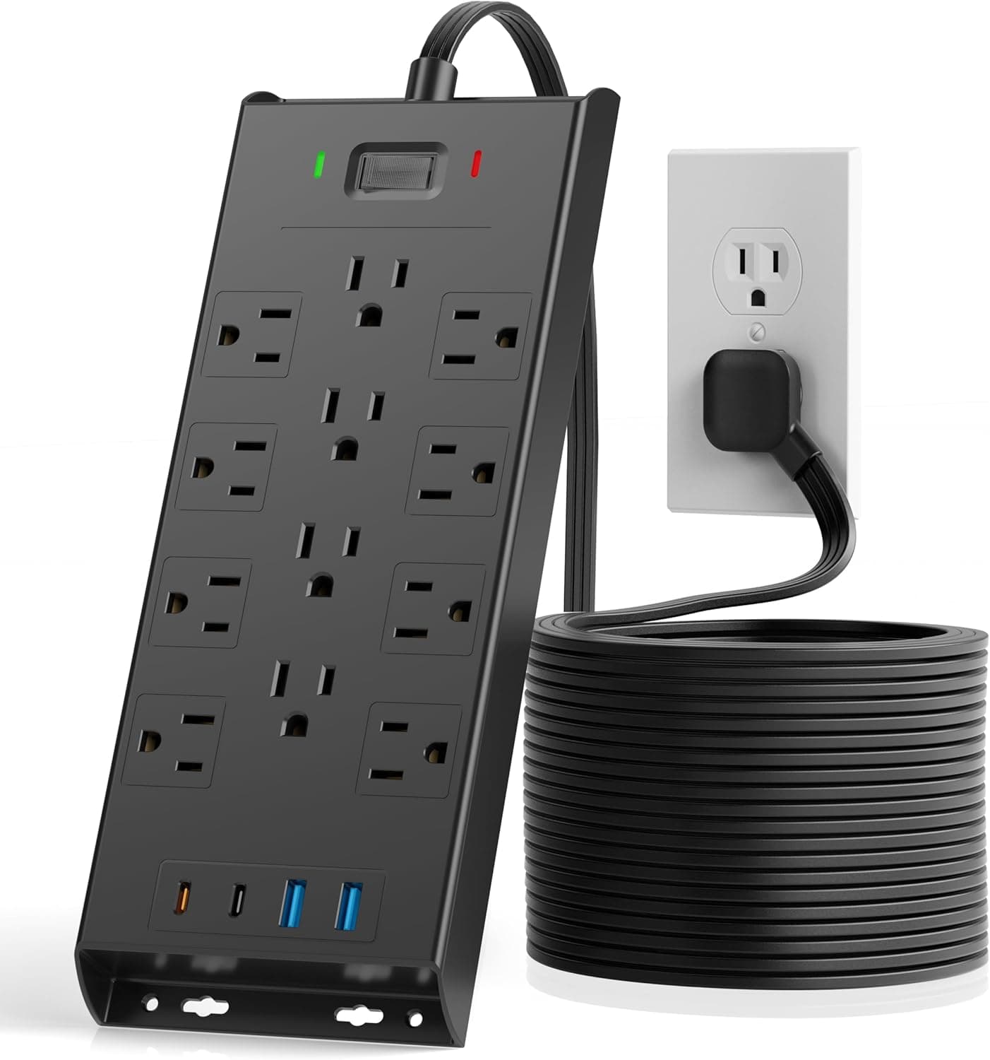 Power Strip with Surge Protector (UL/ETL certified)